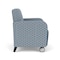 Lesro Siena Wide Guest Chair w/ Front Casters, lack Legs, RS RainSong Back, MD Titan Seat, RS RainSong Panels SN1201 - alternate 2